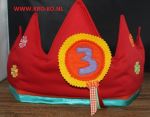 Feestkroon rood